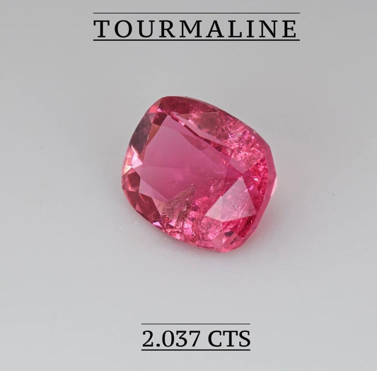 Pink Tourmaline 2.037 CTS , Nigeria