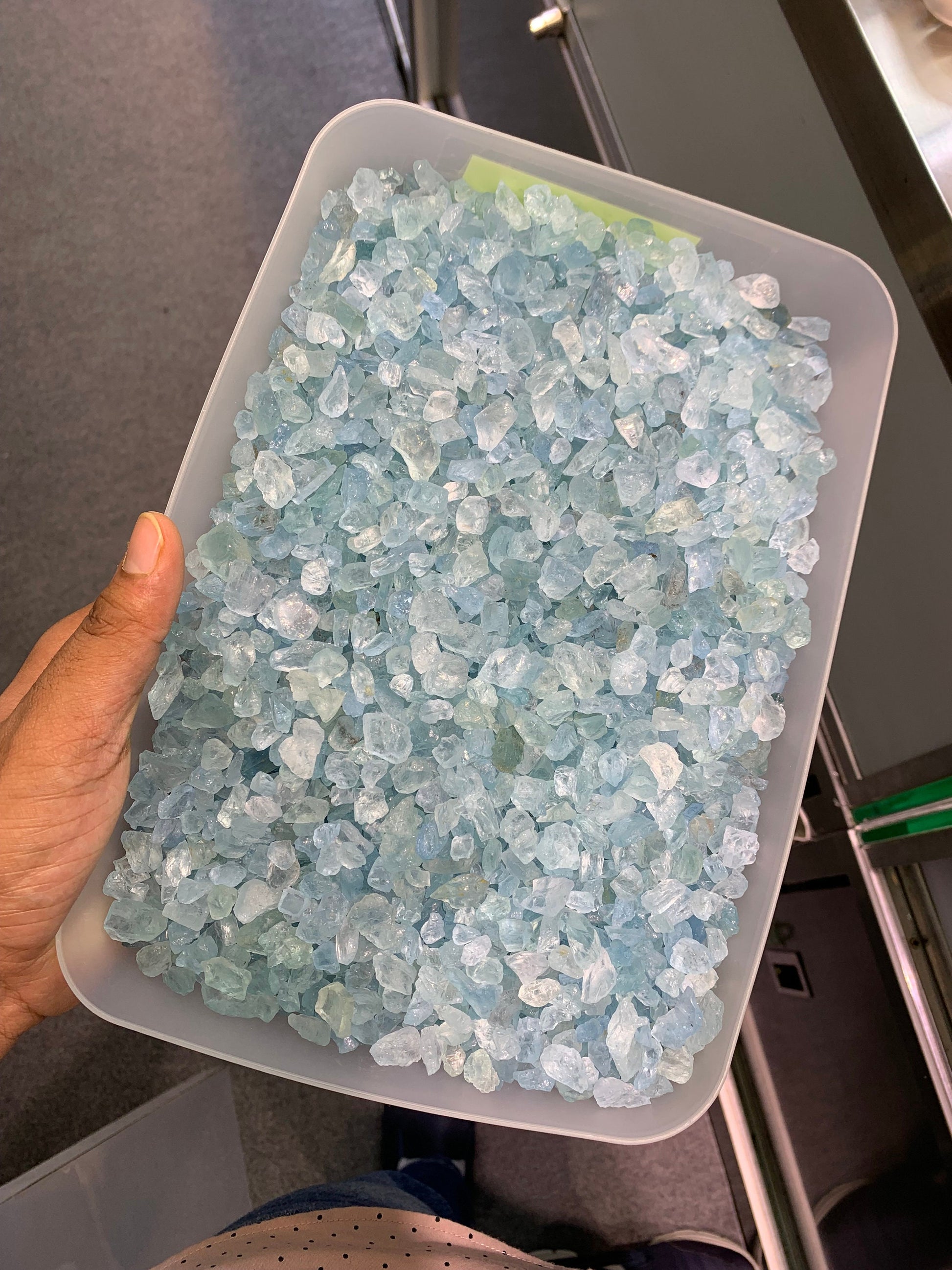 Natural Blue Aquamarine rough 1 pcs