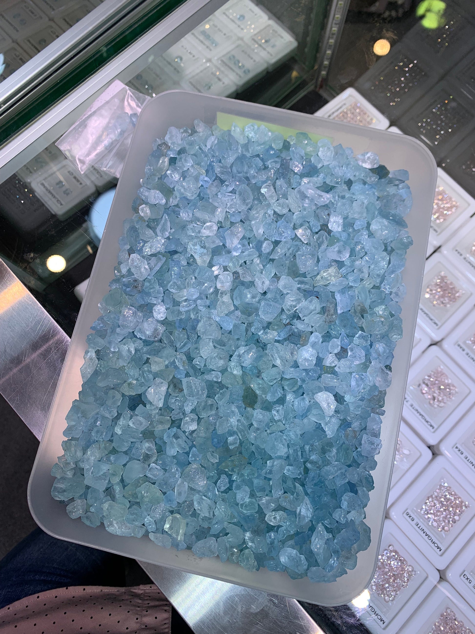 Natural Blue Aquamarine rough 1 pcs