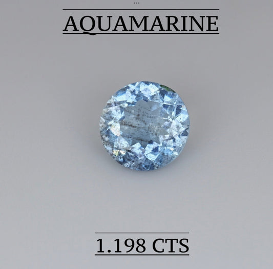 NATURAL AQUAMARINE 1.198 CTS