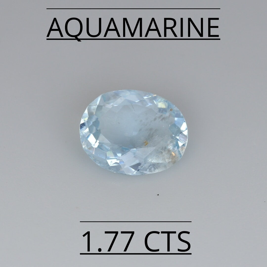 NATURAL AQUAMARINE 0.64 CTS
