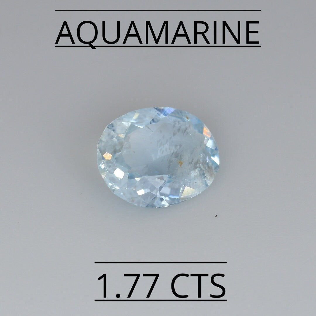 NATURAL AQUAMARINE 0.64 CTS