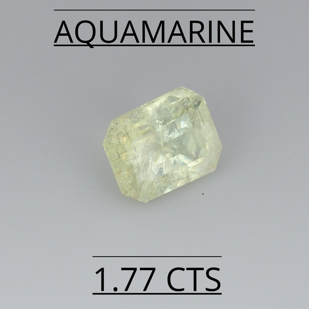 NATURAL AQUAMARINE 1.77 CTS