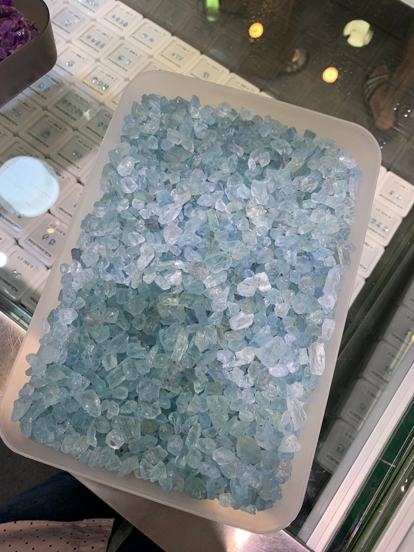 Natural Madagascar blue aquamarine rough 1 pcs