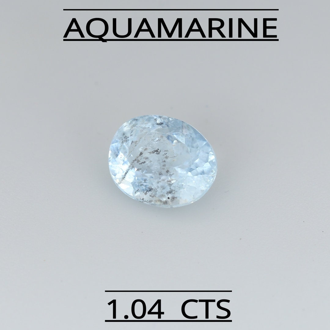 NATURAL AQUAMARINE 1.04 CTS
