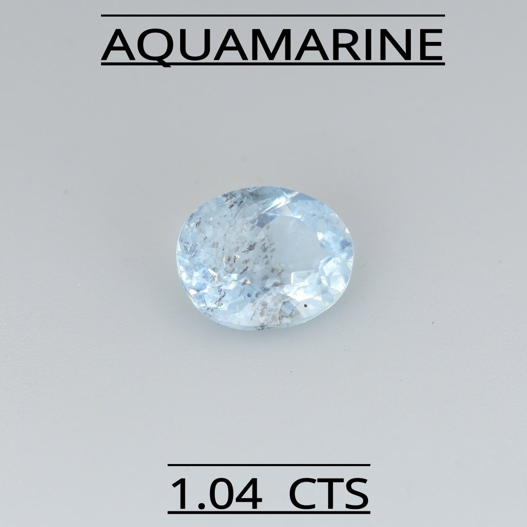 NATURAL AQUAMARINE 1.04 CTS