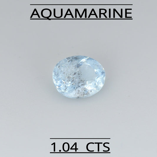 NATURAL AQUAMARINE 1.04 CTS