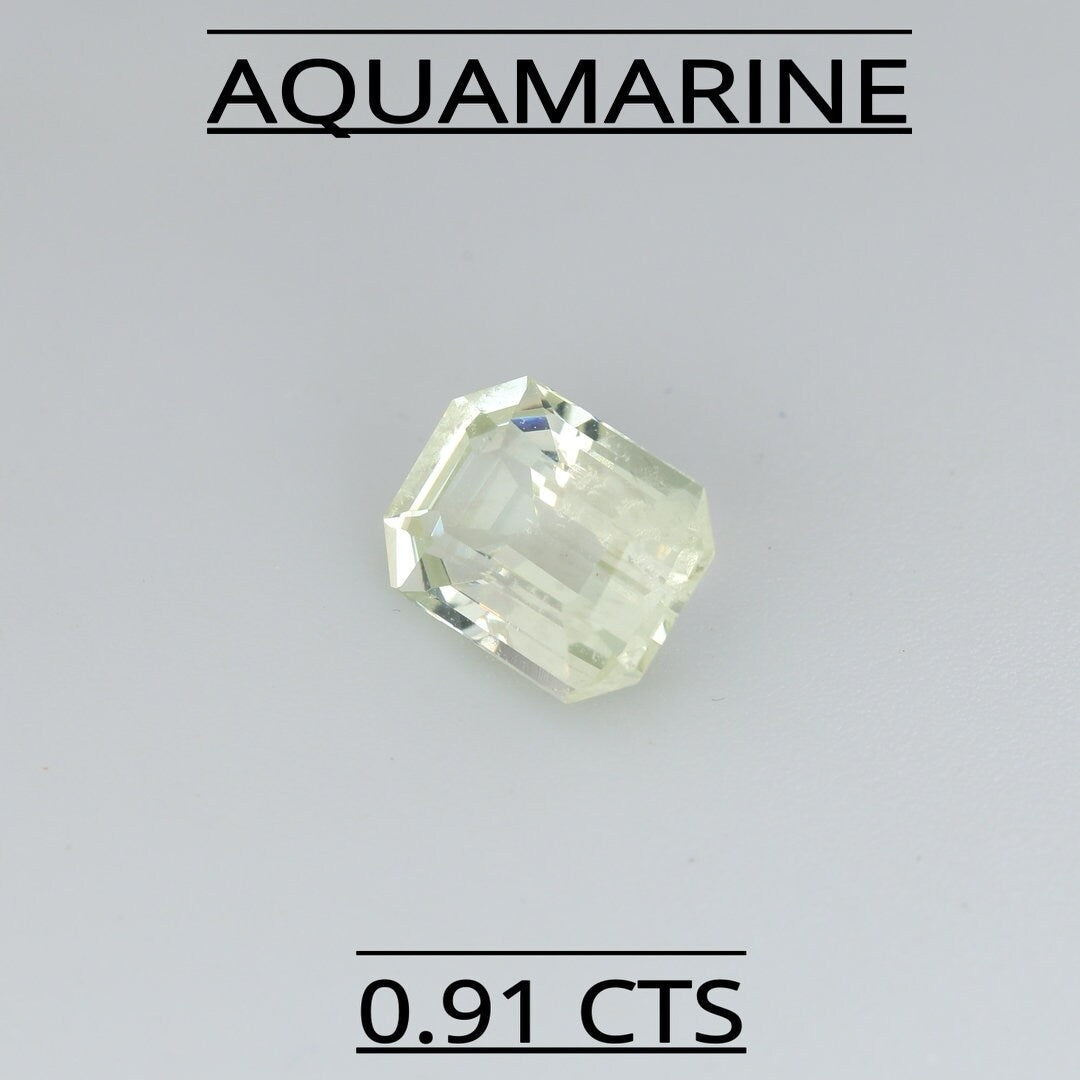 NATURAL AQUAMARINE 0.91 CTS