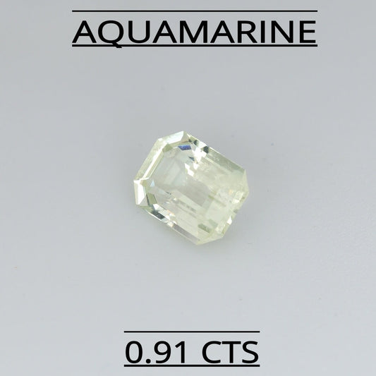 NATURAL AQUAMARINE 0.91 CTS