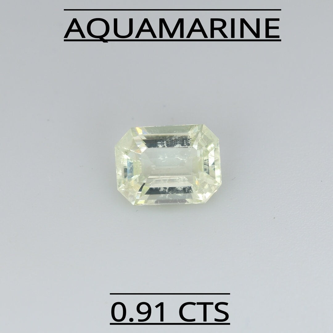 NATURAL AQUAMARINE 0.91 CTS