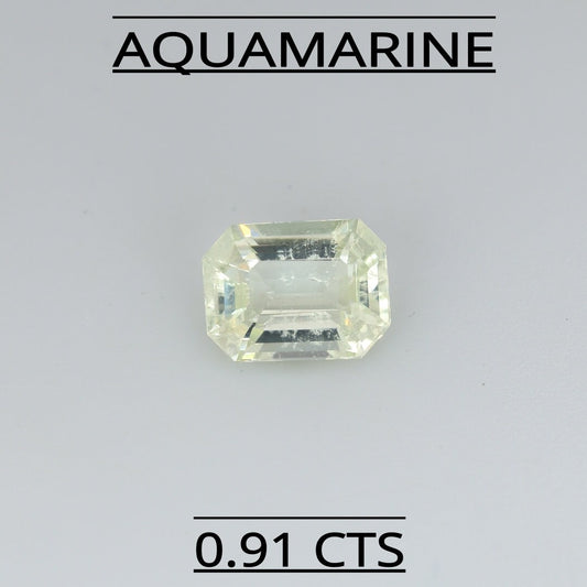 NATURAL AQUAMARINE 0.91 CTS