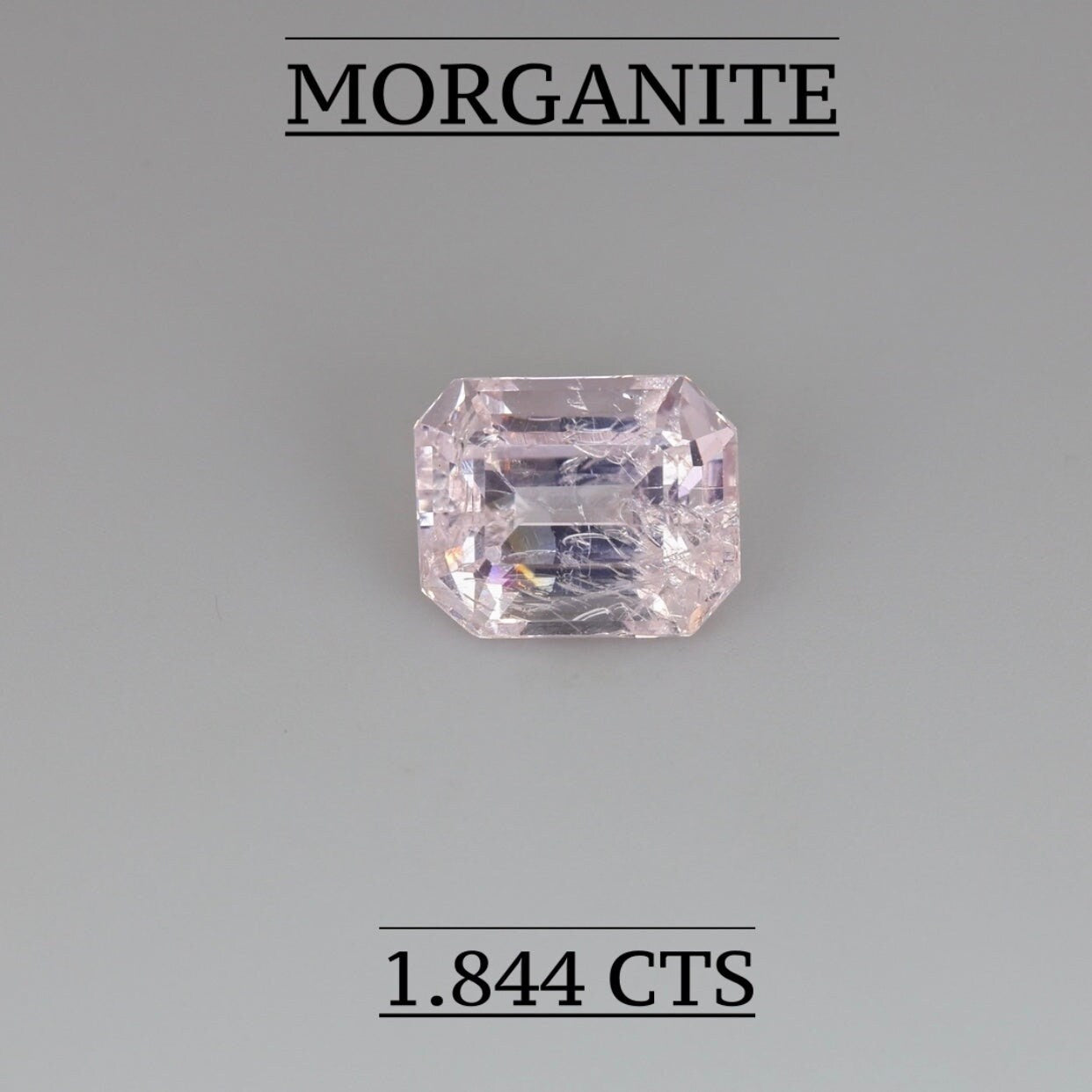Natural Morganite 1.844 ct