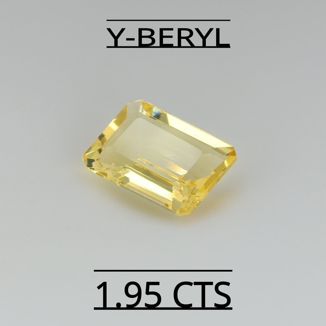 Natural Yellow Beryl 1.95 CARAT