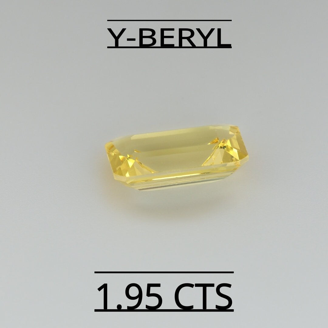 Natural Yellow Beryl 1.95 CARAT