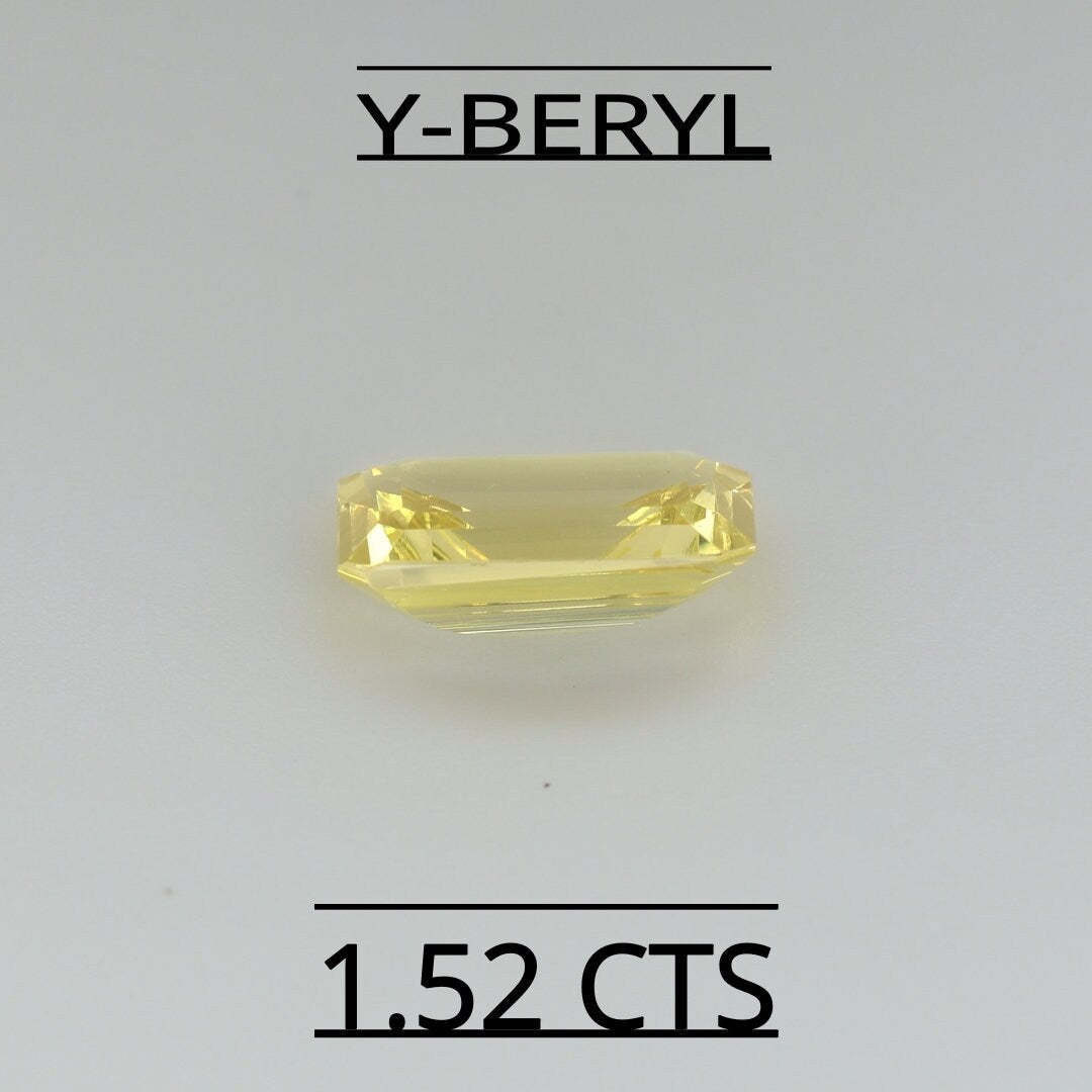 Natural Yellow Beryl 1.52 CARAT