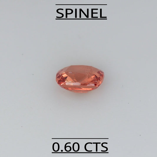 Natural brown burma spinel 0.60 CTS