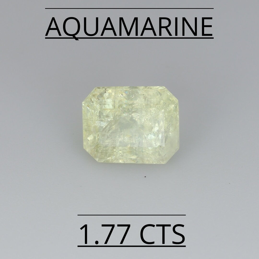 NATURAL AQUAMARINE 1.77 CTS