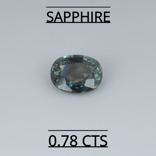 NATURAL SAPPHIRE 0.58 CTS