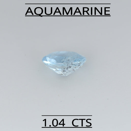 NATURAL AQUAMARINE 1.04 CTS
