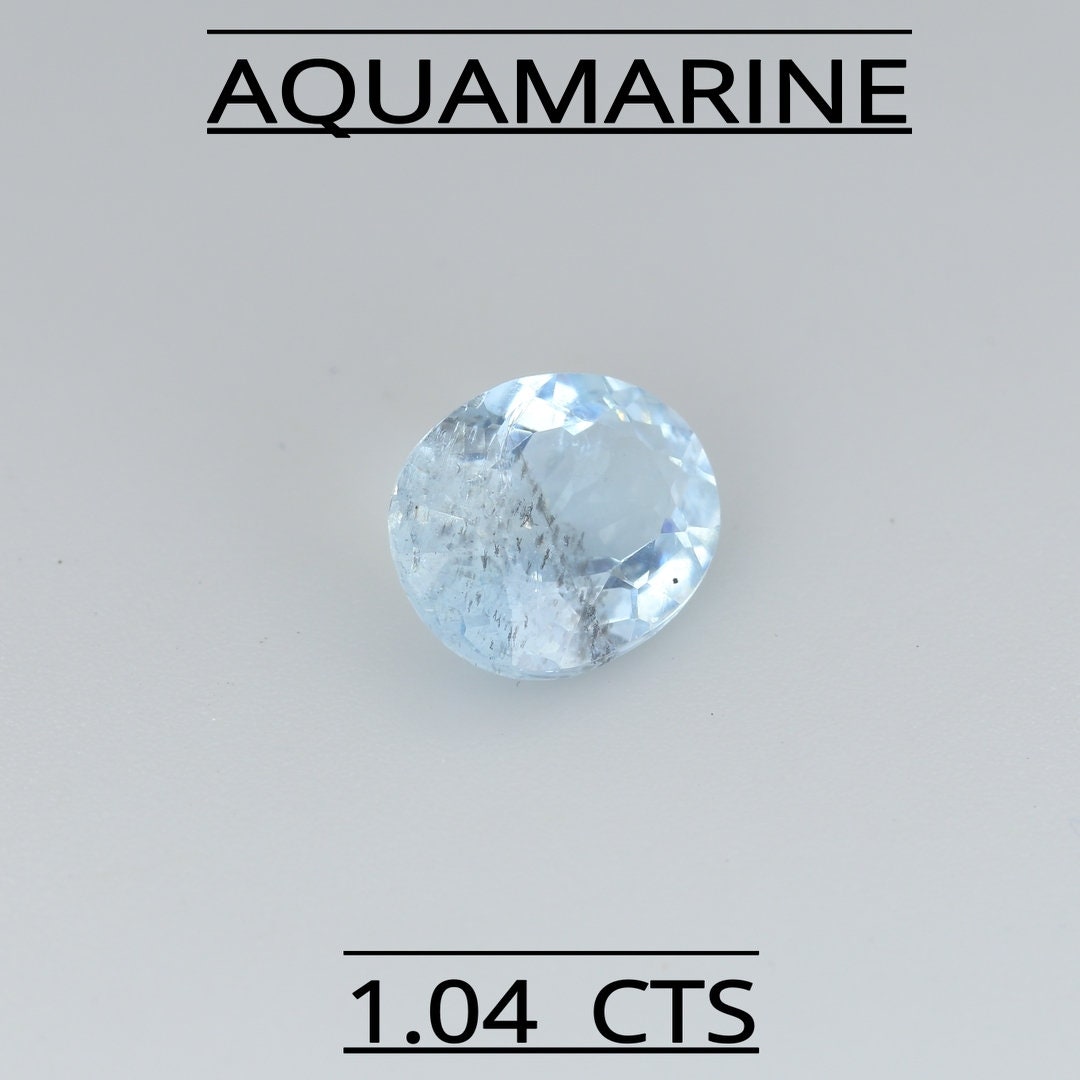NATURAL AQUAMARINE 1.04 CTS