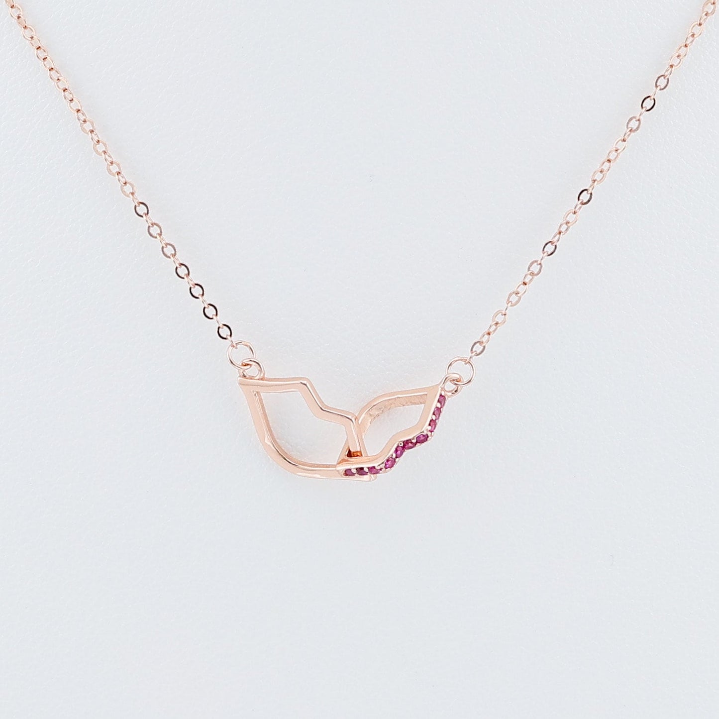 Rose Gold 925 Sterling silver Neckalce