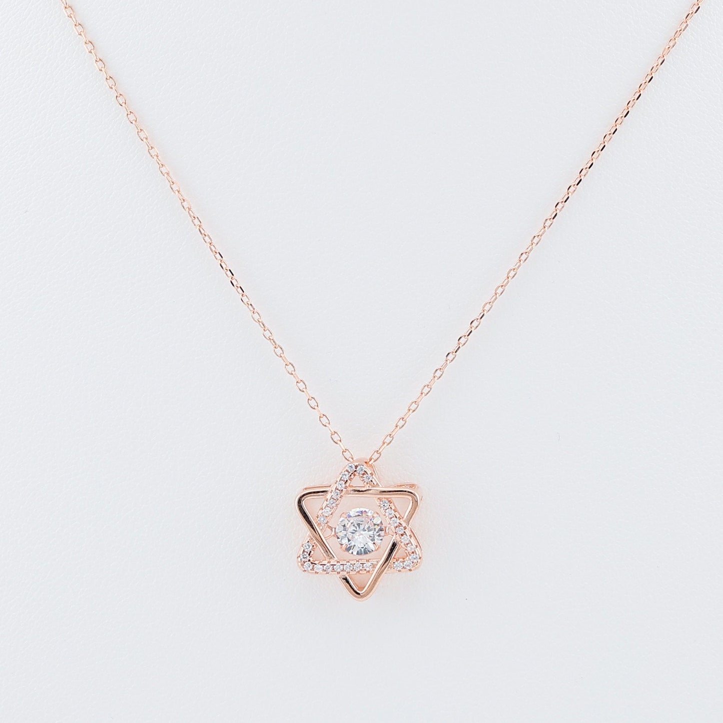 Rose Gold 925 Sterling silver Neckalce