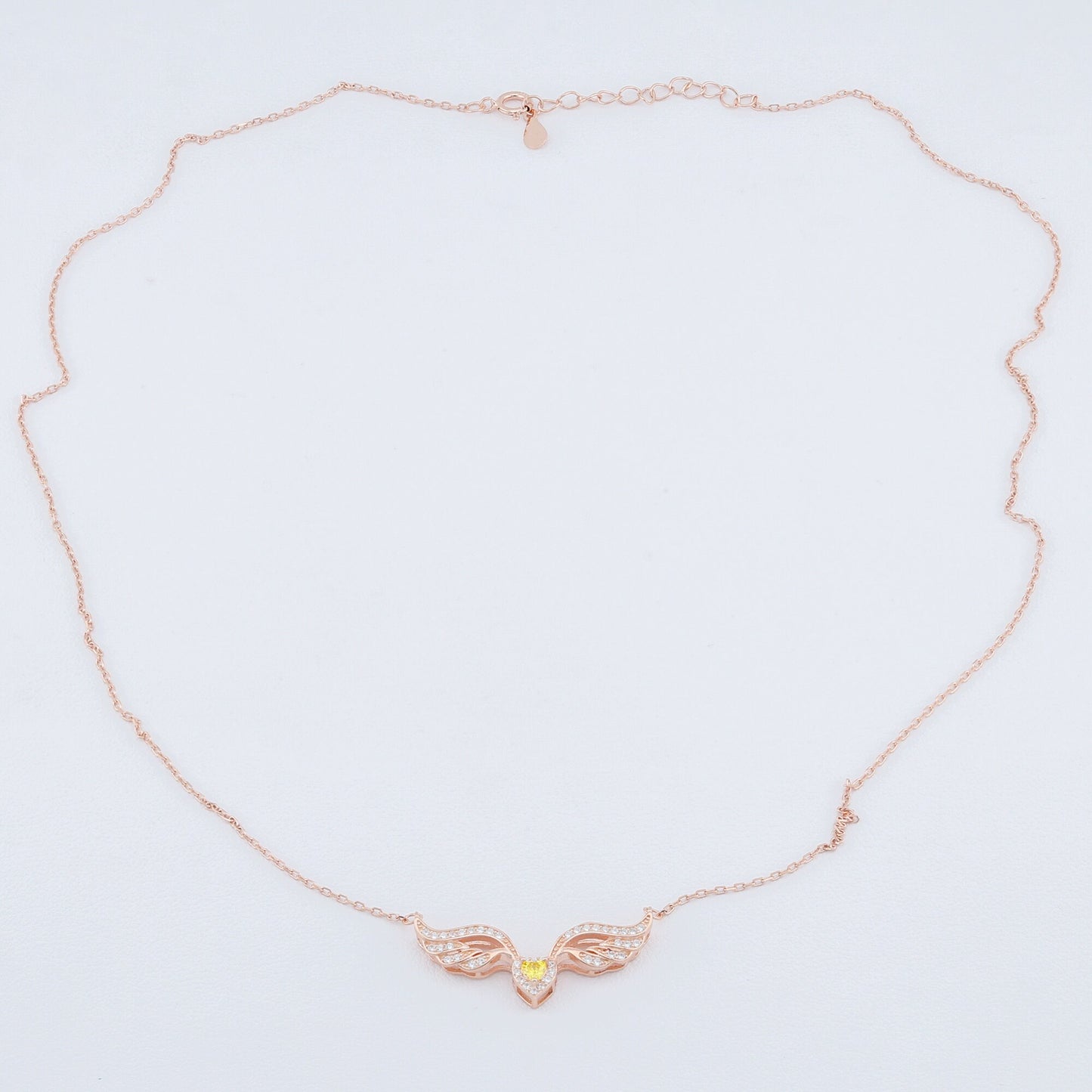 Rose Gold 925 Sterling silver Neckalce