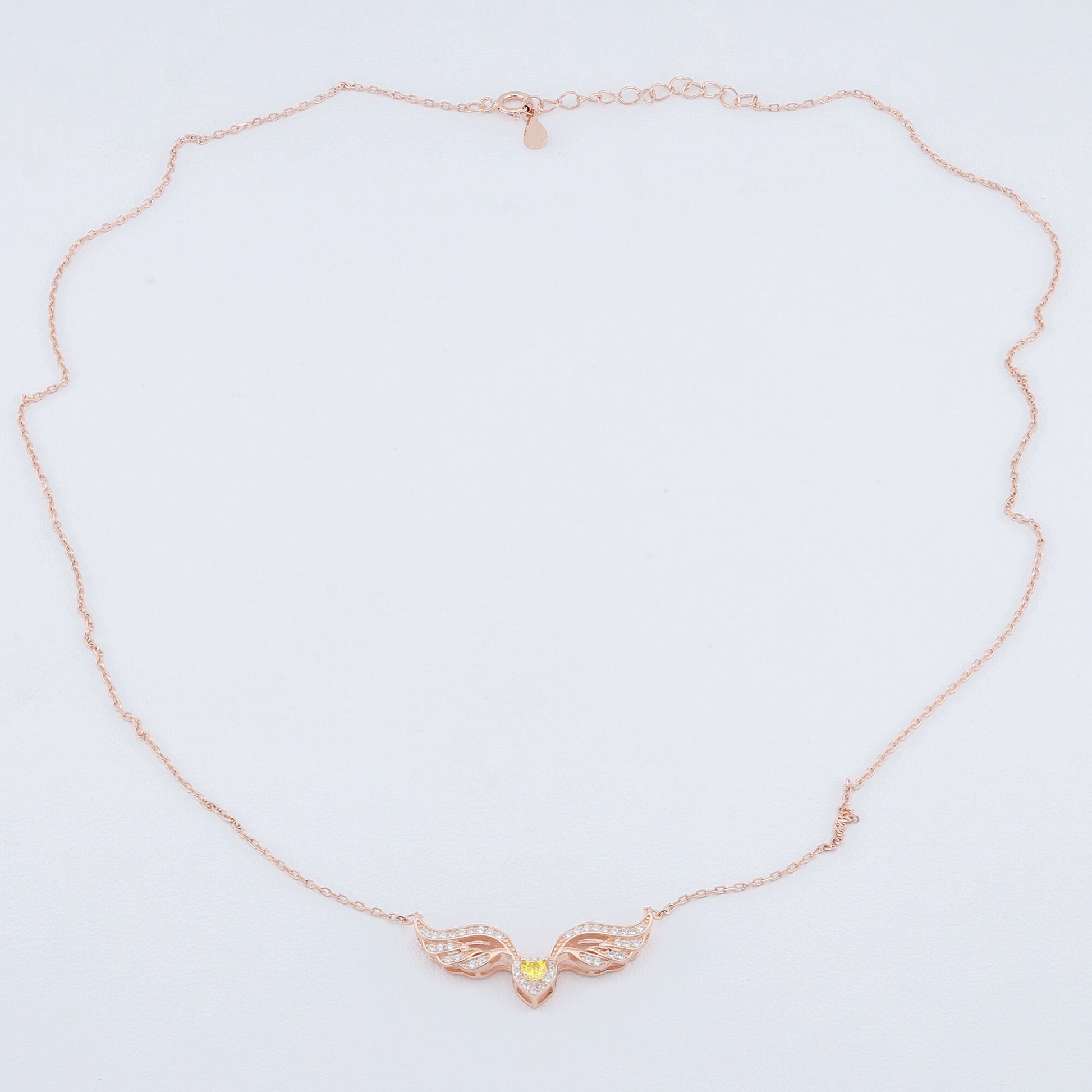 Rose Gold 925 Sterling silver Neckalce