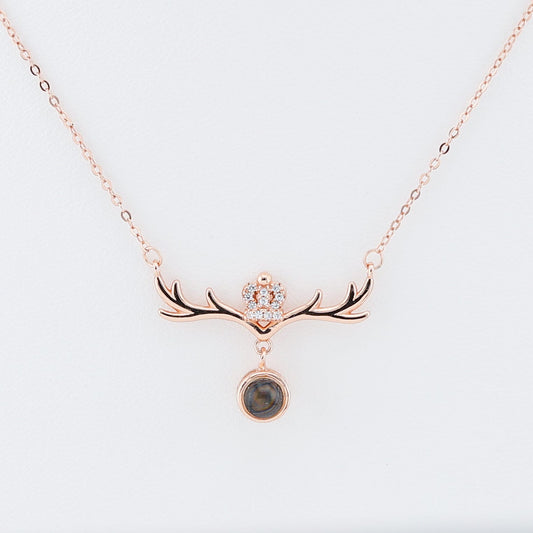 Rose Gold 925 Sterling silver Neckalce