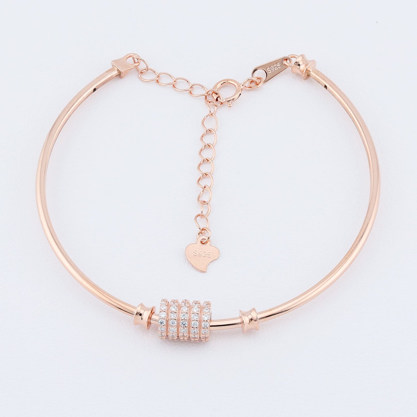 Rose Gold 925 Sterling silver Bracelet