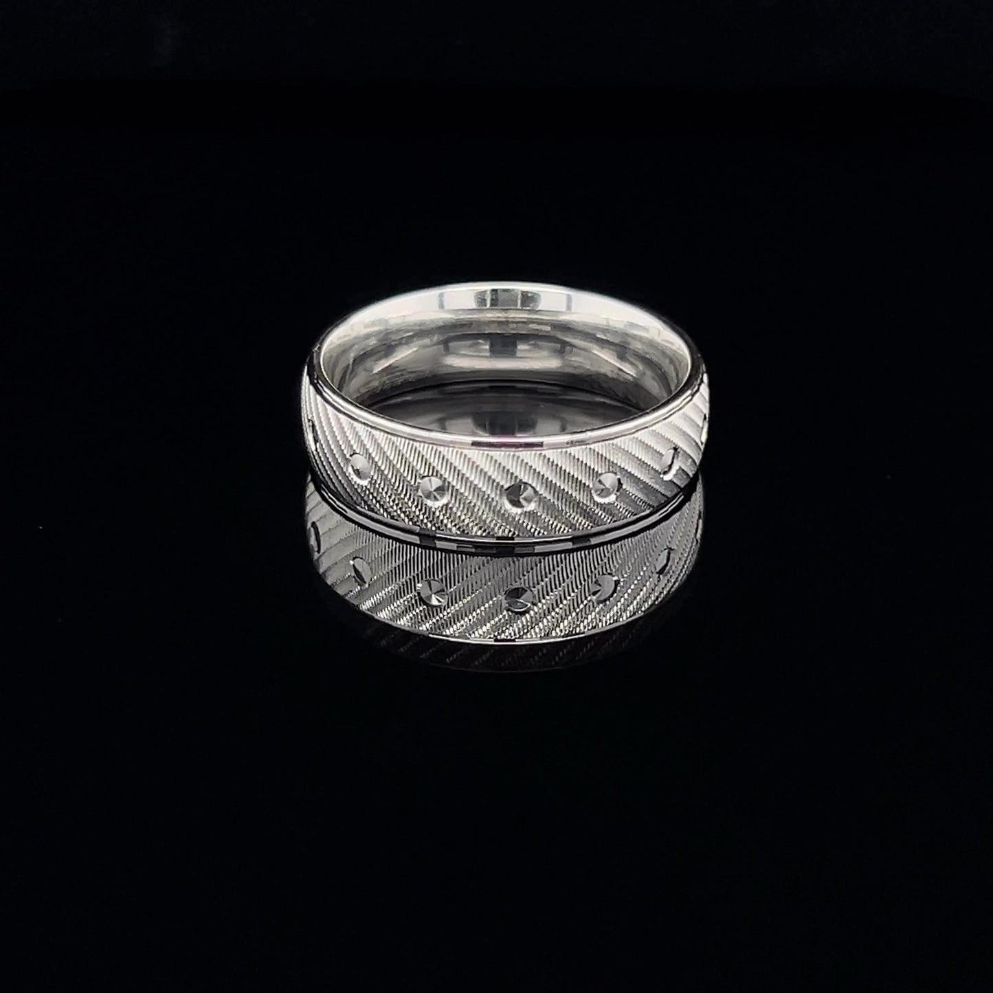 925 Sterling Silver Rings Bands Elegant Desgin