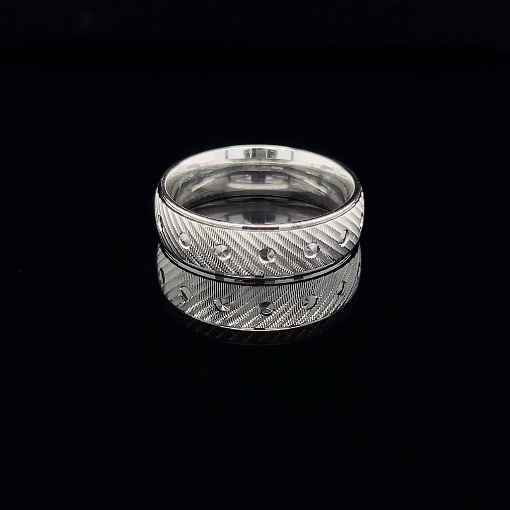 925 Sterling Silver Rings Bands Elegant Desgin