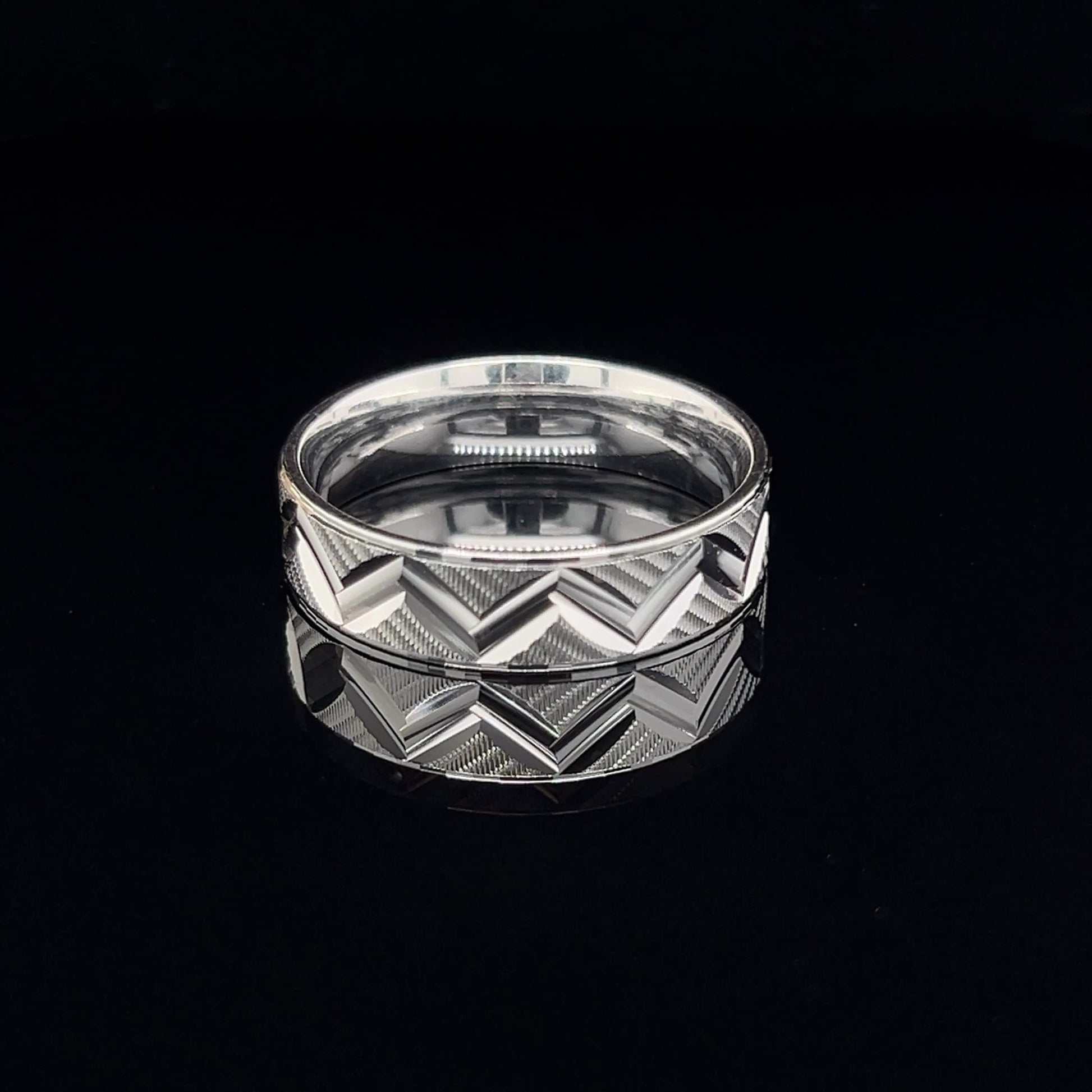 925 Sterling Silver Rings Bands Elegant Desgin
