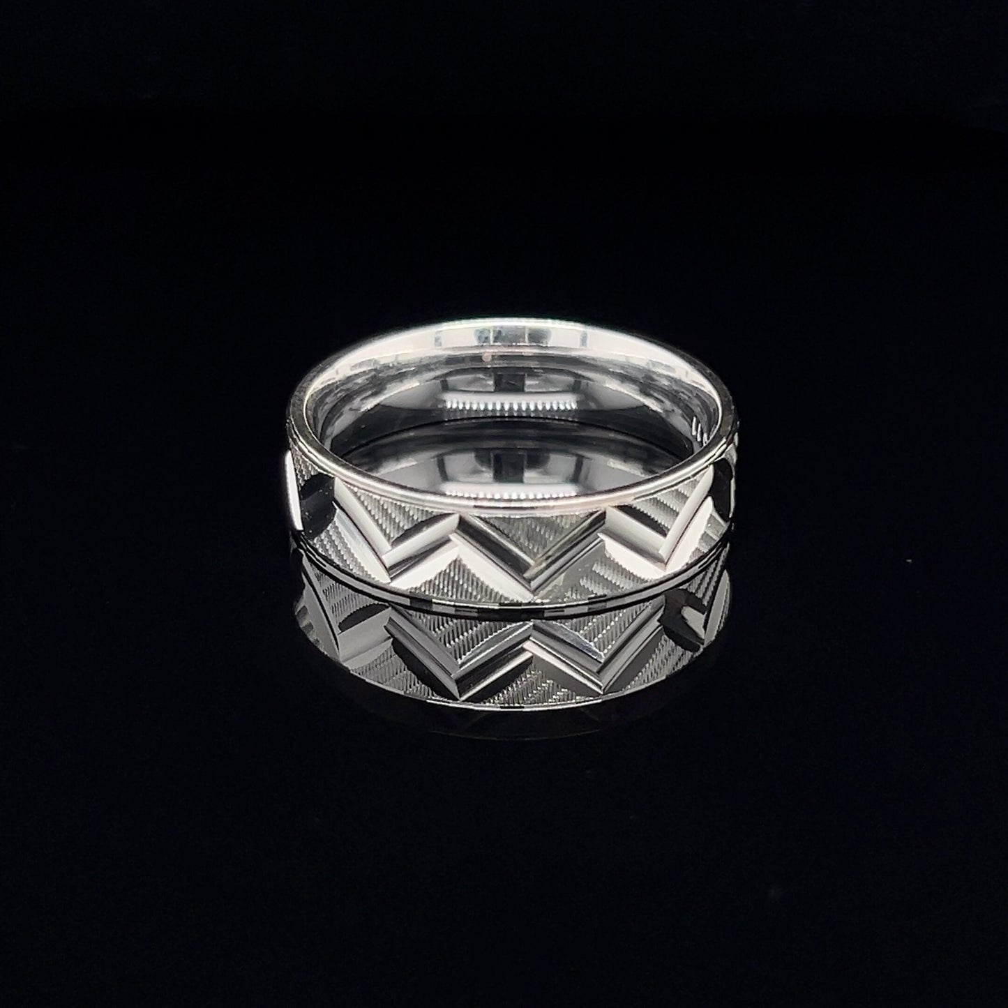 925 Sterling Silver Rings Bands Elegant Desgin