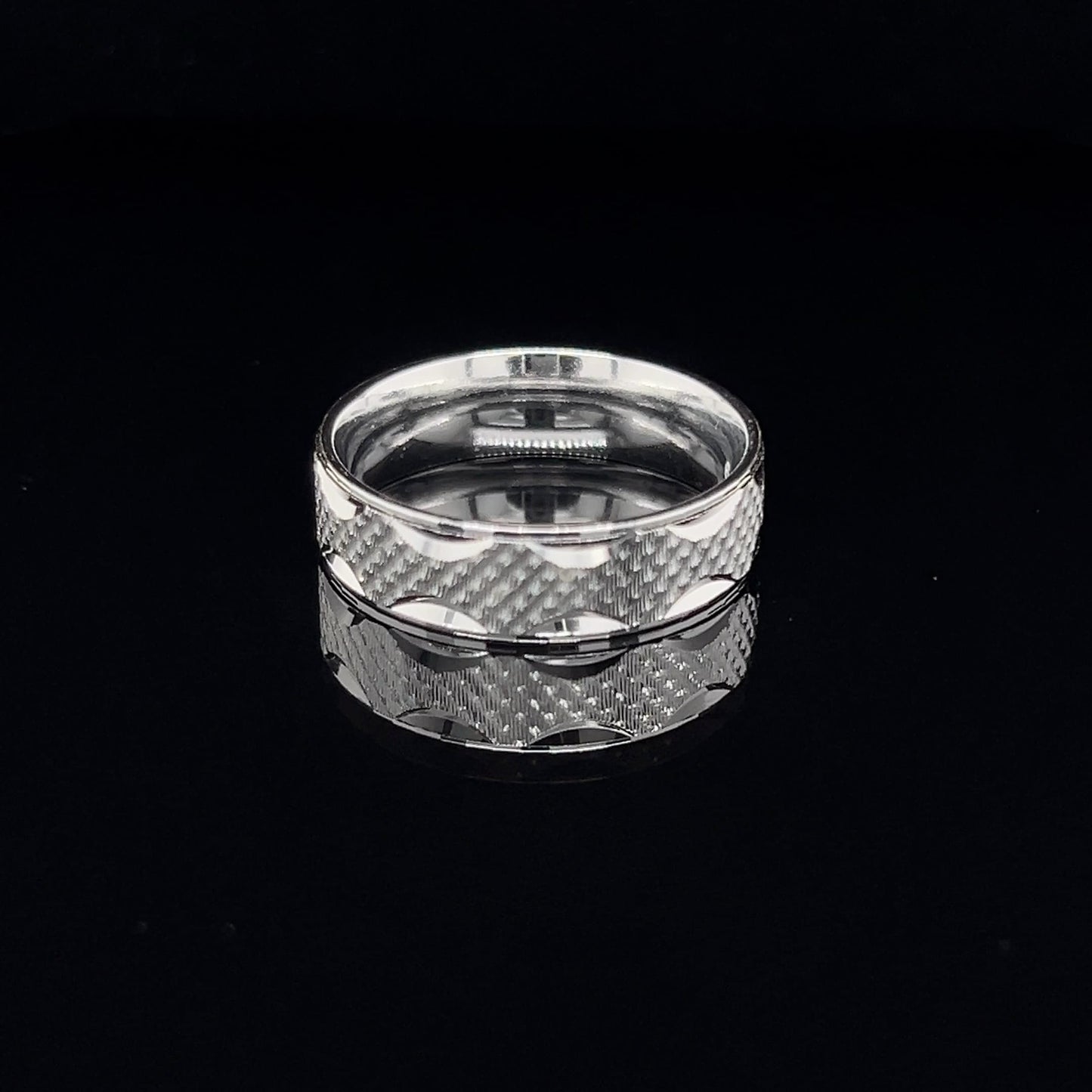 925 Sterling Silver Rings Bands Elegant Desgin