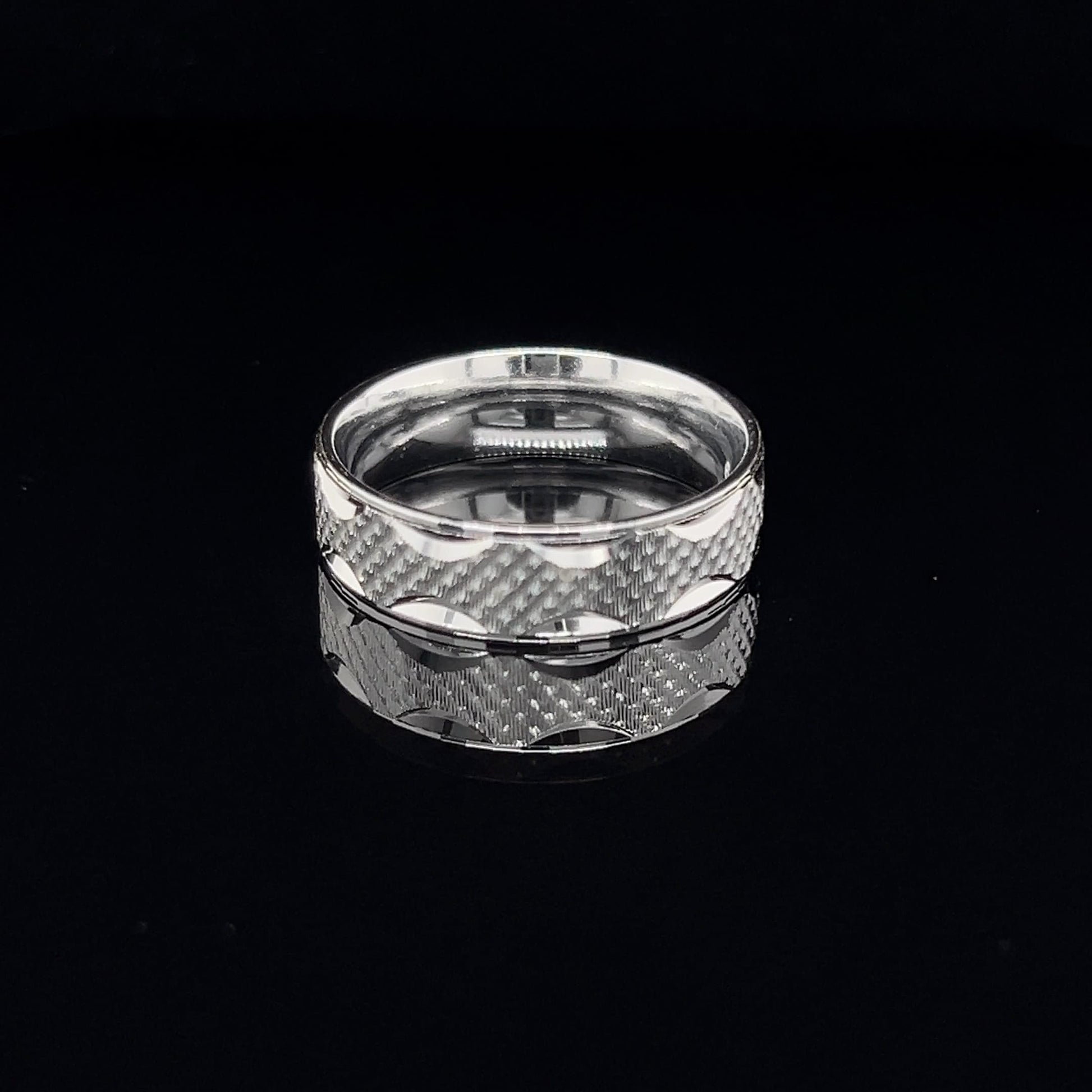 925 Sterling Silver Rings Bands Elegant Desgin