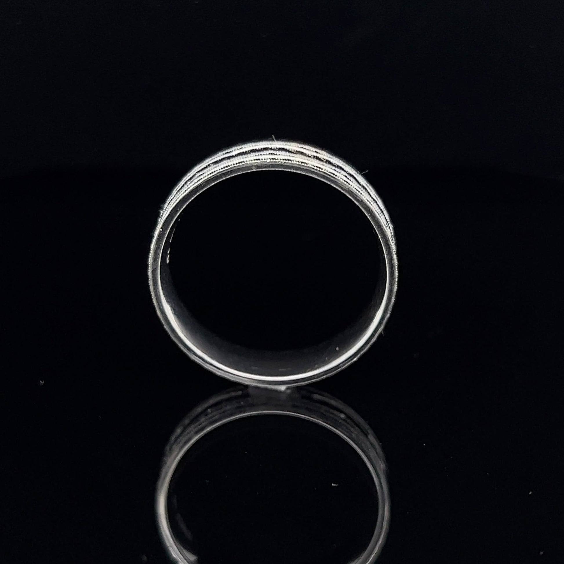 925 Sterling Silver Rings Bands Elegant Desgin