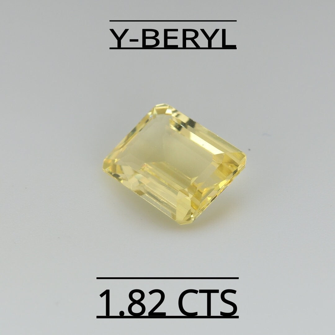 Natural Yellow Beryl 1.82 CARAT