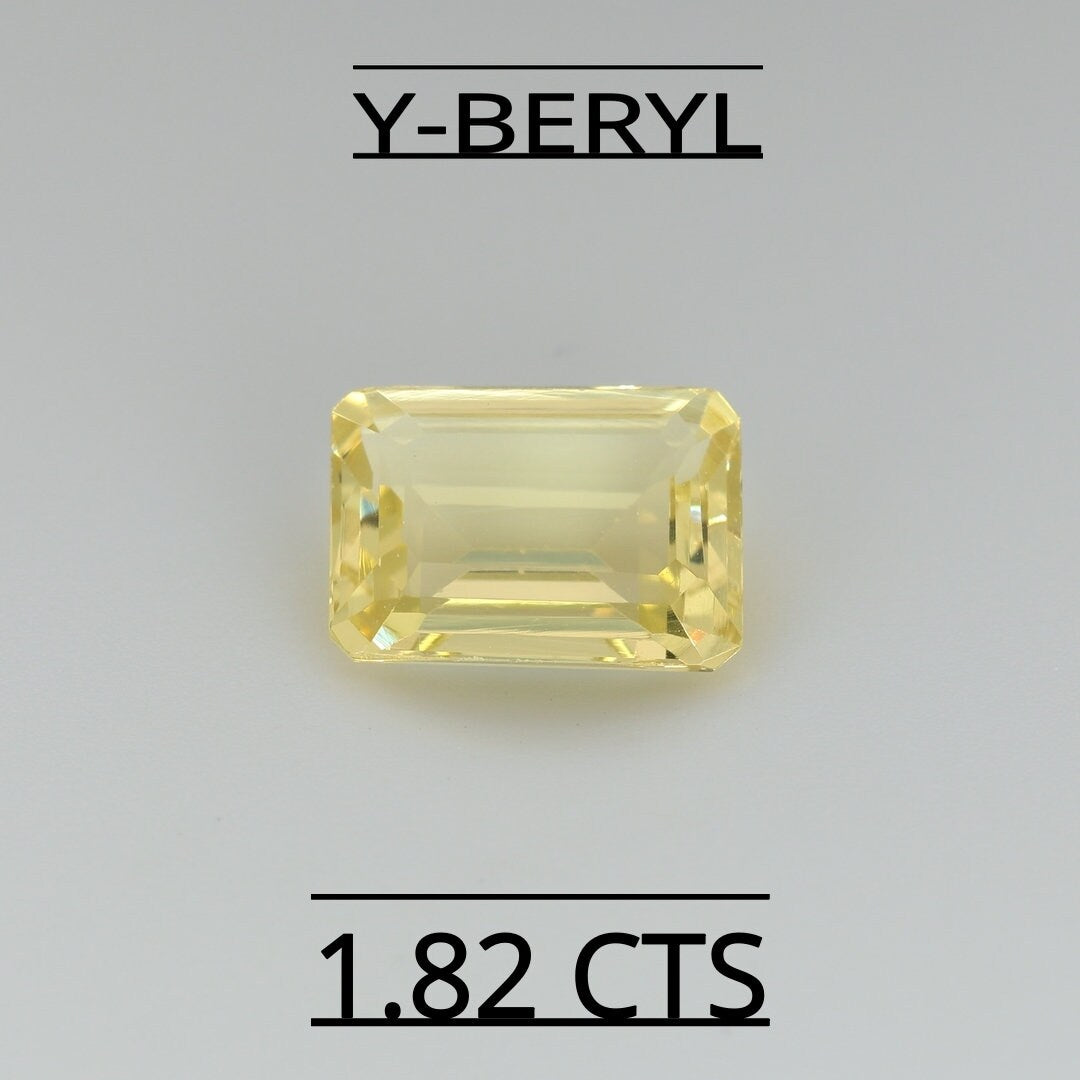 Natural Yellow Beryl 1.82 CARAT