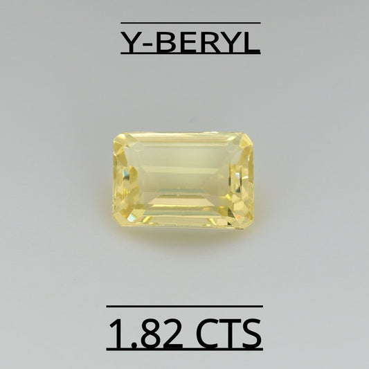 Natural Yellow Beryl 1.82 CARAT