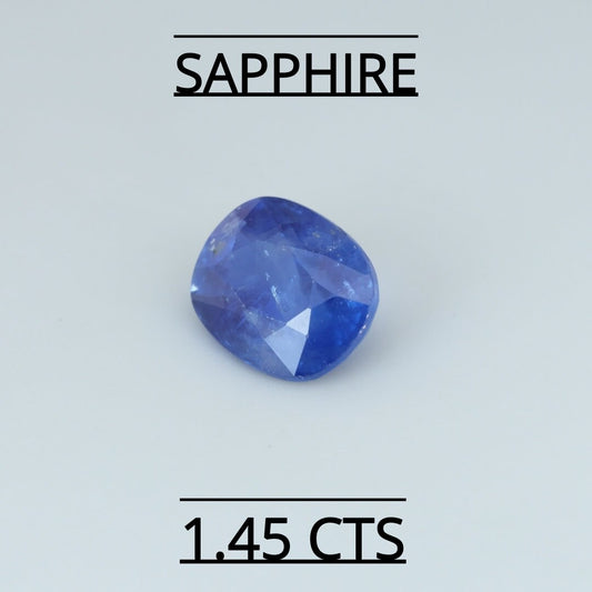 Natural blue sapphire 1.45 CTS