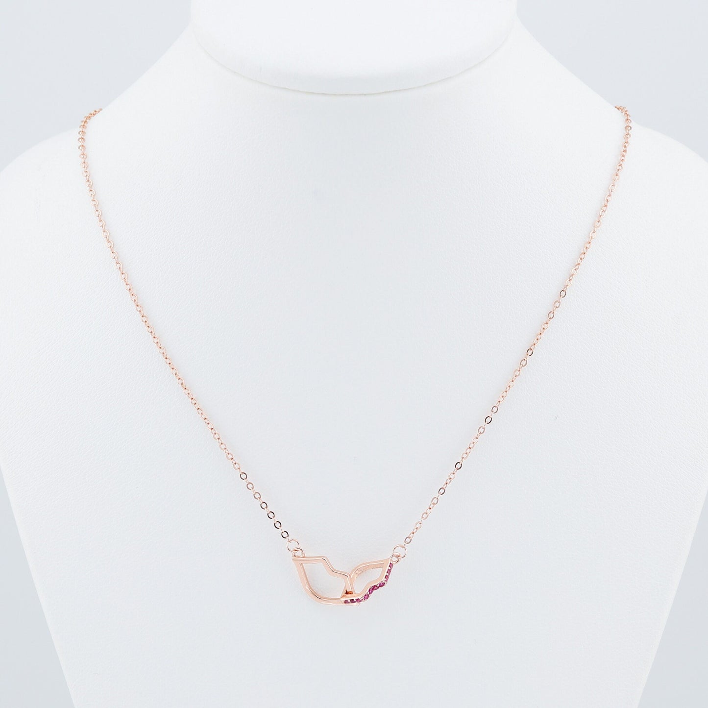 Rose Gold 925 Sterling silver Neckalce