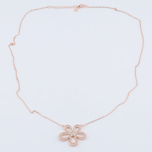 Rose Gold 925 Sterling silver Neckalce