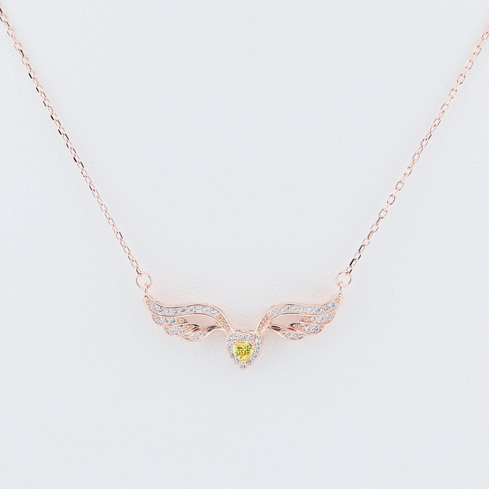 Rose Gold 925 Sterling silver Neckalce