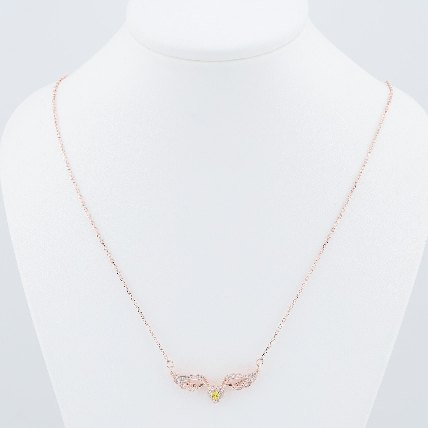Rose Gold 925 Sterling silver Neckalce