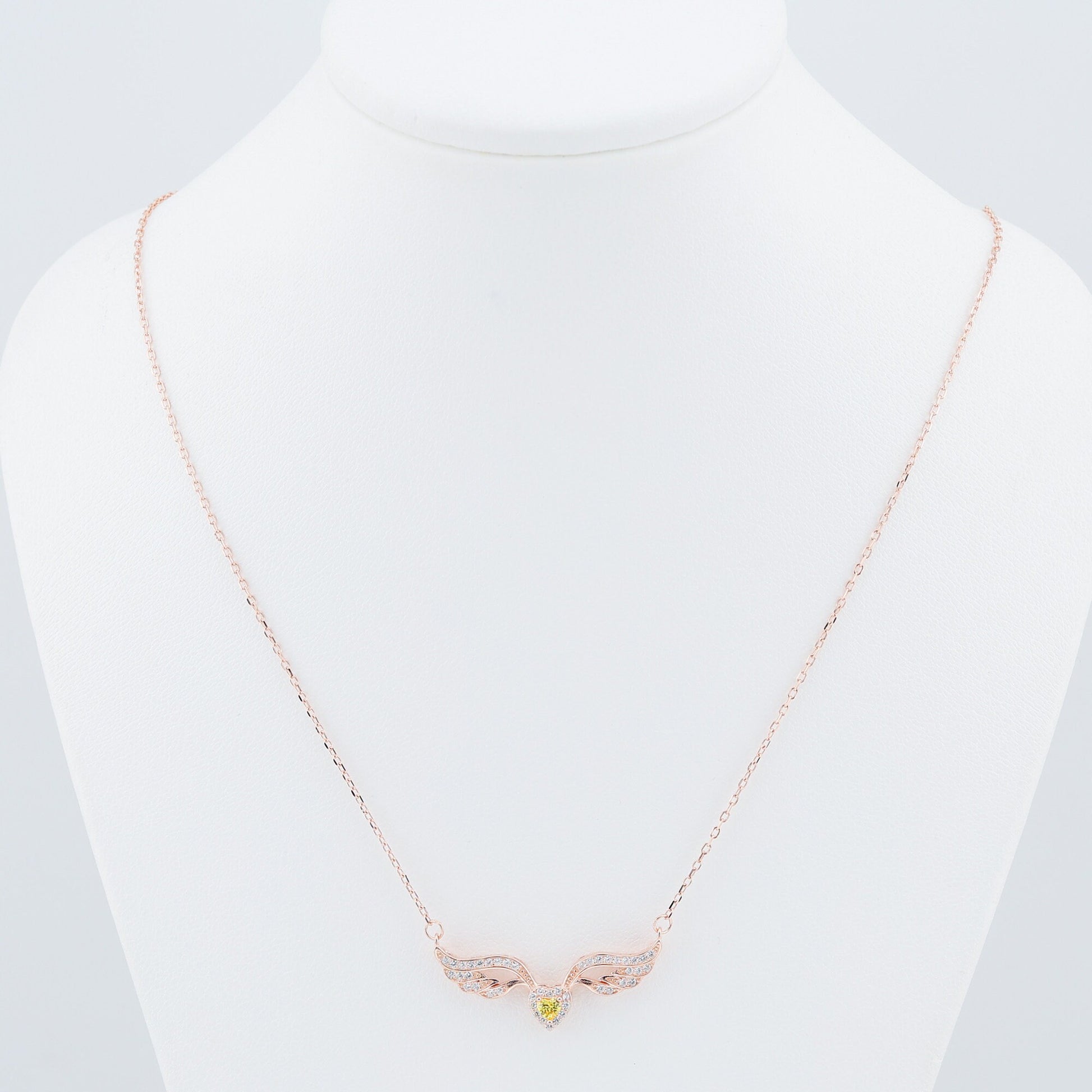 Rose Gold 925 Sterling silver Neckalce