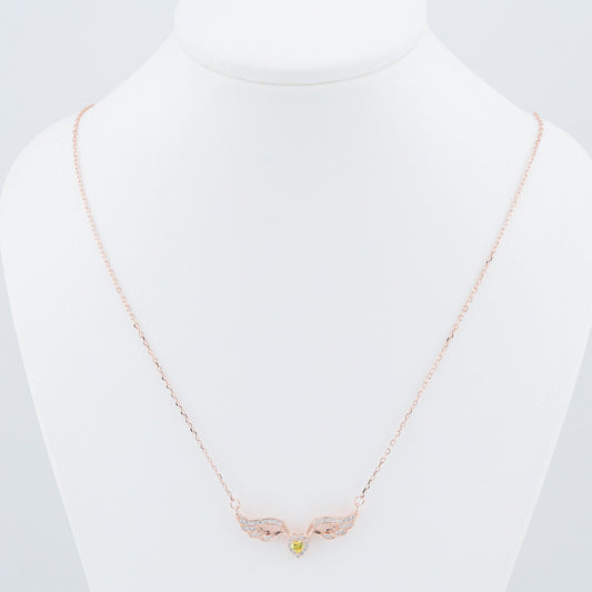 Rose Gold 925 Sterling silver Neckalce