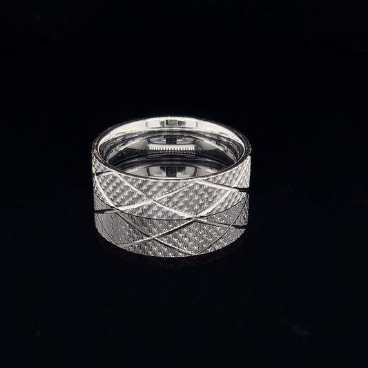 925 Sterling Silver Rings Bands Elegant Desgin