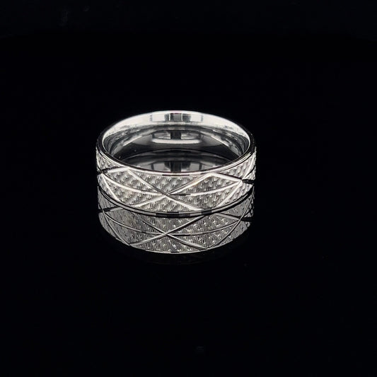 925 Sterling Silver Rings Bands Elegant Desgin