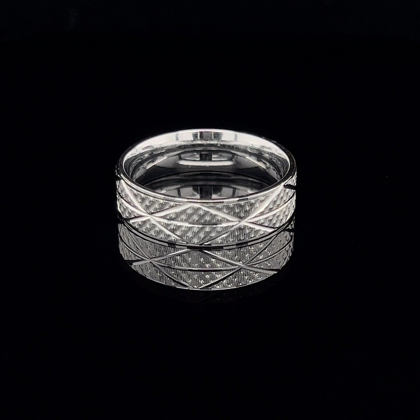 925 Sterling Silver Rings Bands Elegant Desgin
